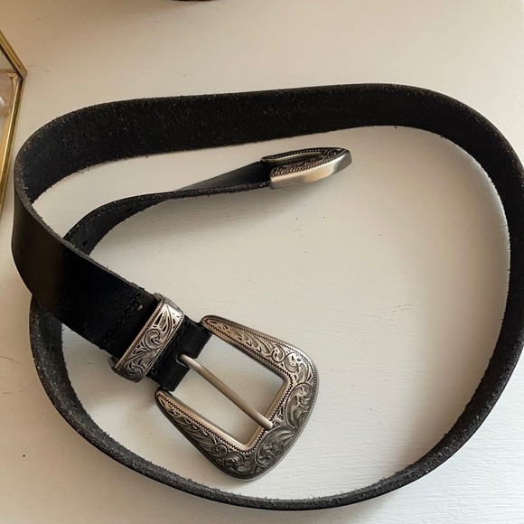 %100 Cow leather western belt - Picture 1 of 4